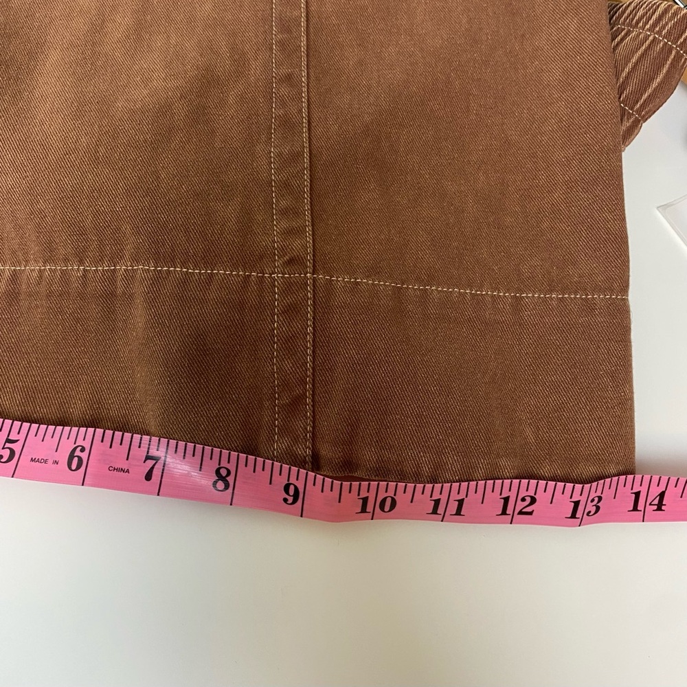 FINAL SALE 🎈🎈Mittoshop Mineral Wash Wide Leg Elastic Waist Twill Pants - Picture 12 of 13